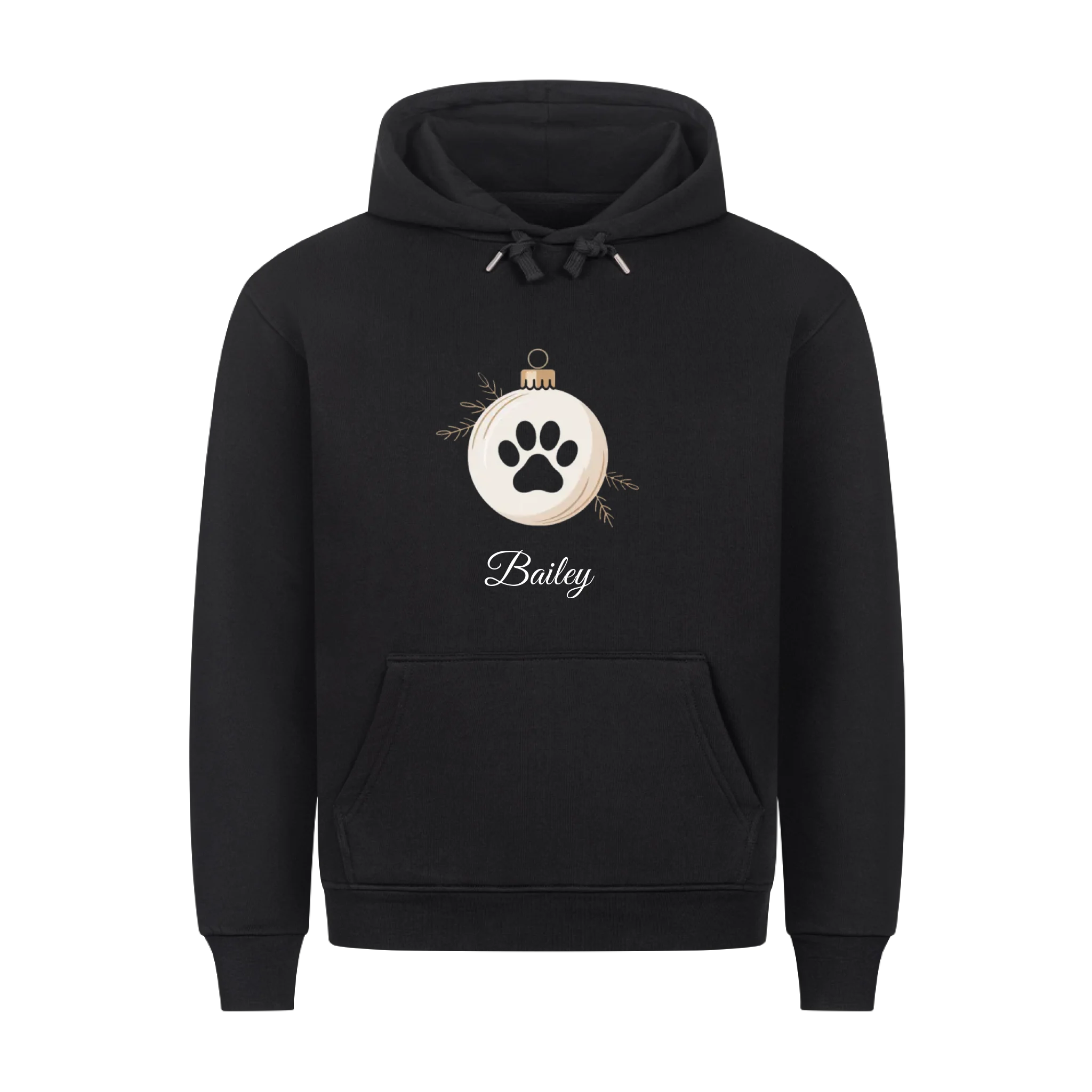 Christmas Pawprint - personalisierbar