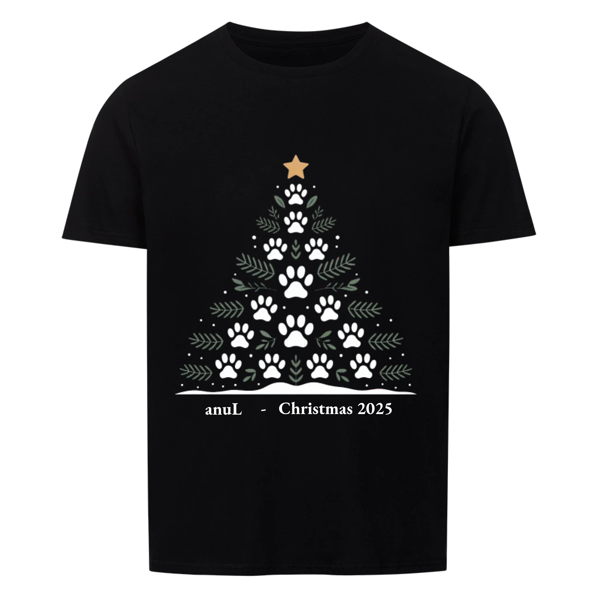 Paw Christman Tree 2025 - T-Shirt