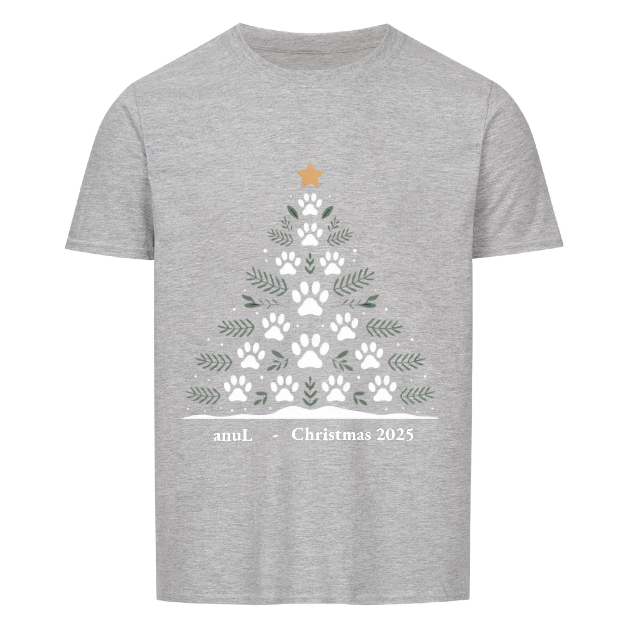 Paw Christman Tree 2025 - T-Shirt